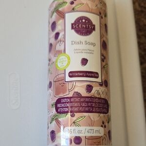 Scentsy Winterberry Apple Tea Dish Soap - Light Pink